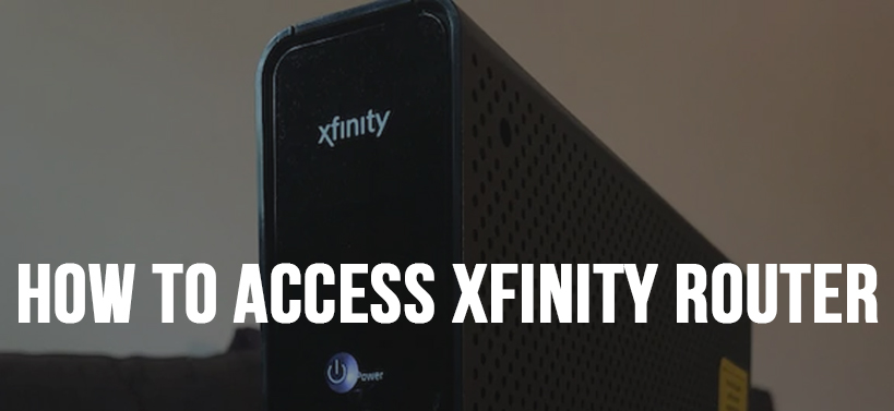 xfinity router login