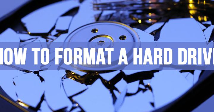 how to format a hard drive