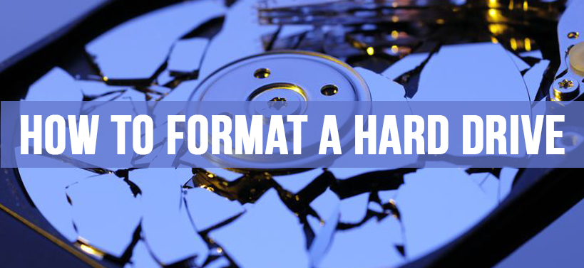 how to format a hard drive