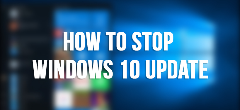turn off automatic updates windows 10