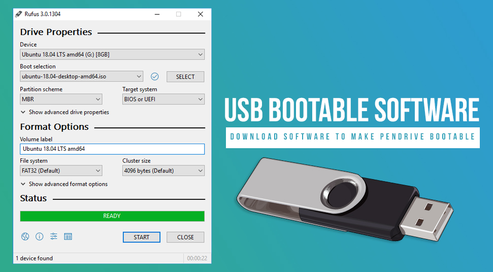 how to make a flash drive bootable so i can run ubuntu