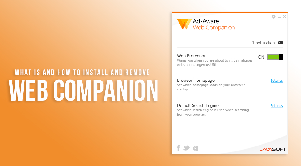 adware web companion