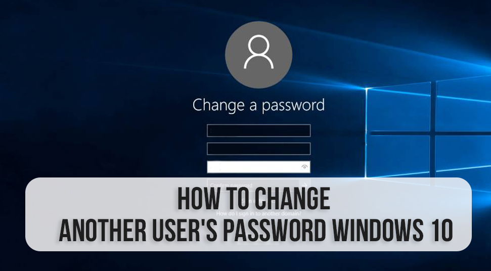 change windows 10 password