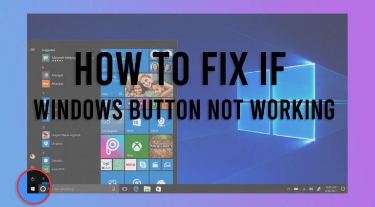 How To Fix Windows Key Not Working Issue? [Solved]