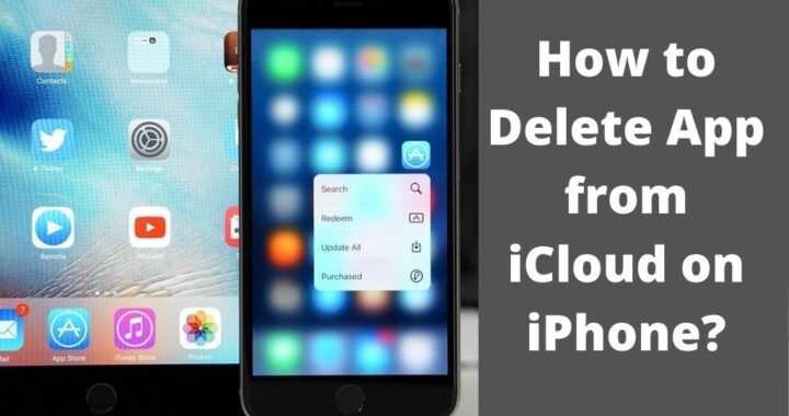 delete app from icloud
