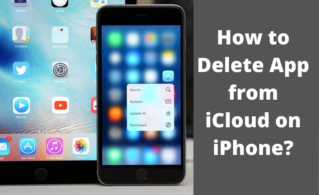 delete app from icloud