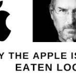 Why Apple logo is half eaten
