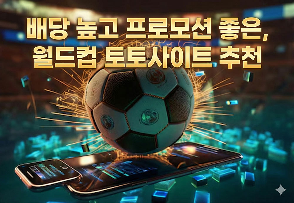 월드컵 토토사이트 추천
