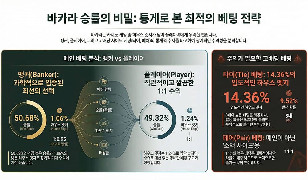 통계 기반 바카라 확률의 승리 공식