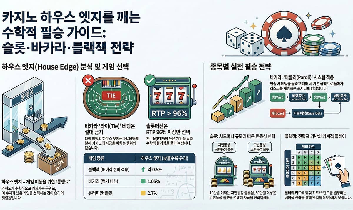 카지노 하우스엣지 공략 가이드