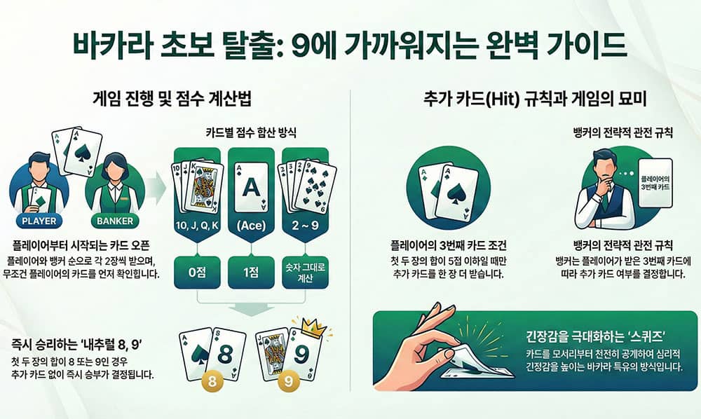 바카라 초보 탈출하는 법