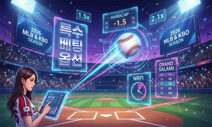 야구 토토 특수 베팅 옵션 활용법