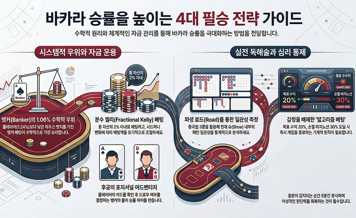바카라 승률을 높이는 필승 전략