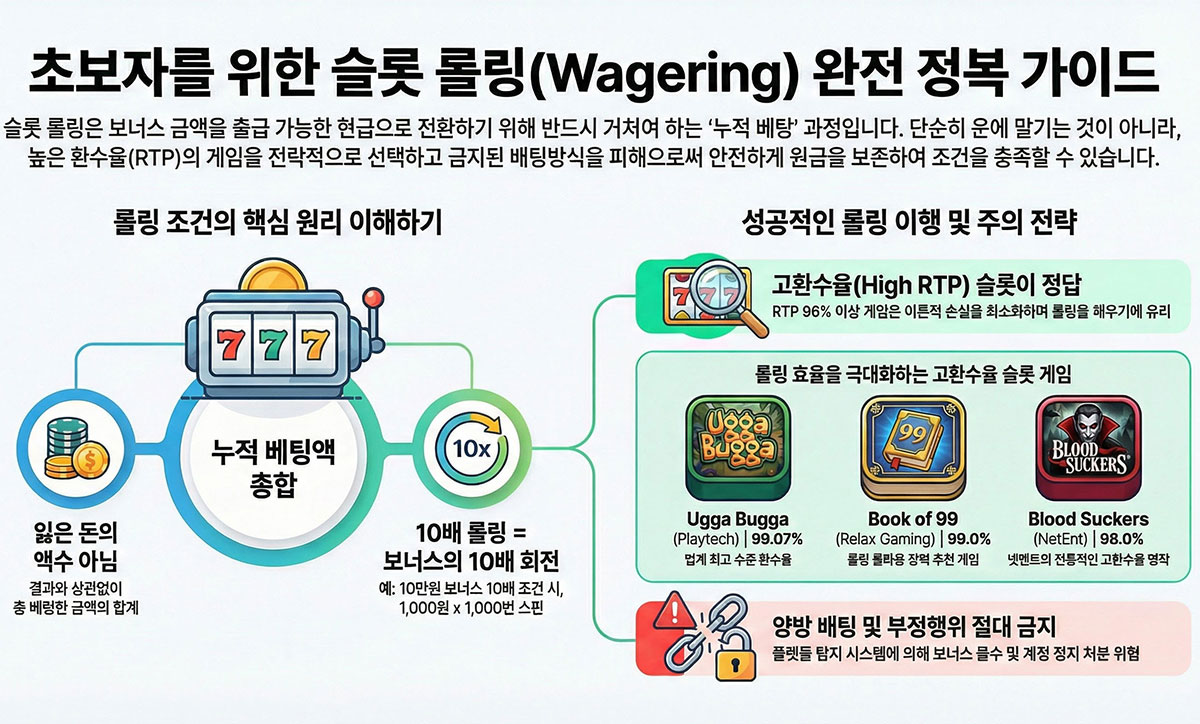 초보자를 위한 슬롯 롤링 가이드