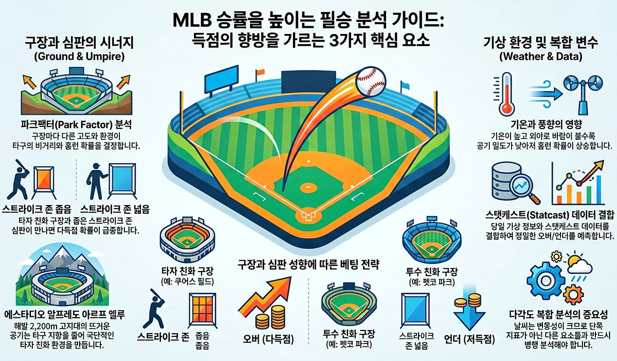 MLB 분석 가이드 3가지