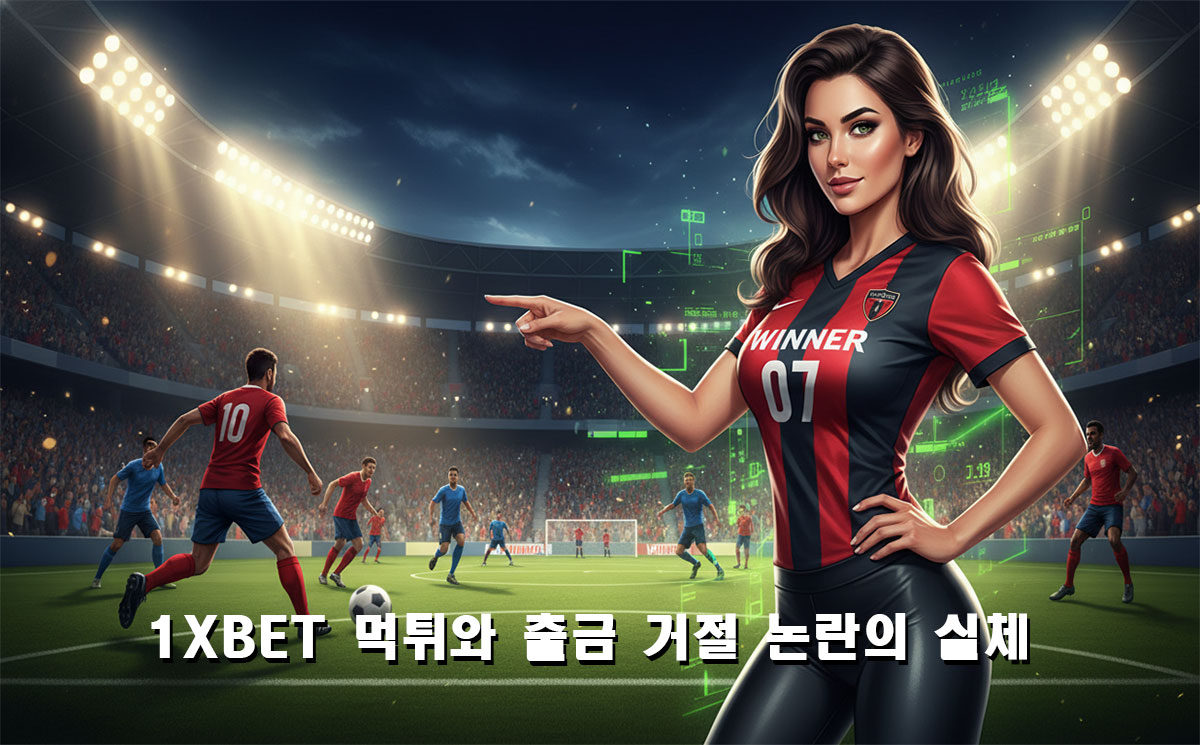 1XBET 먹튀와 출금 거절 논란