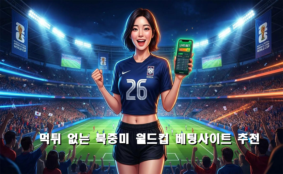 먹튀 없는 월드컵 베팅사이트  추천