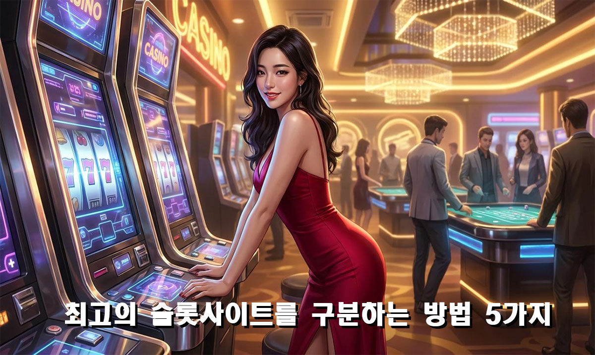 최고의 슬롯사이트를 구분하는 방법