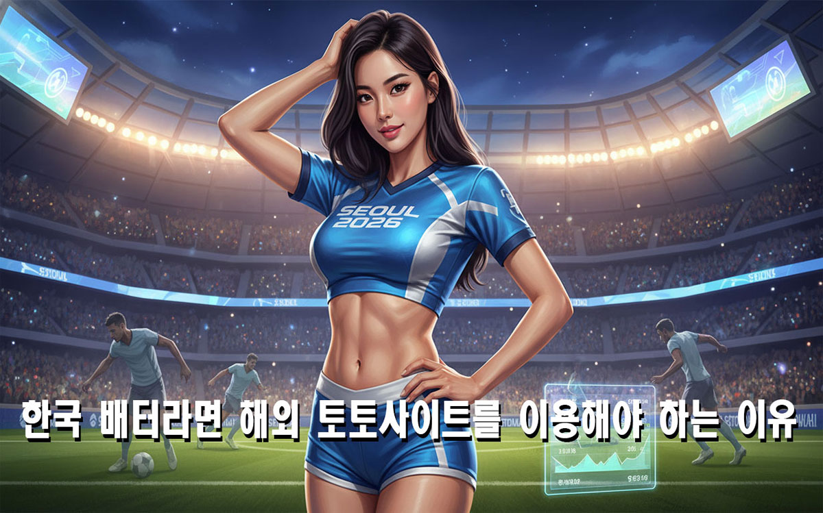 해외 토토사이트를 이용해야 하는 이유