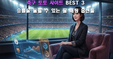 최고의 축구 토토사이트 BEST 3