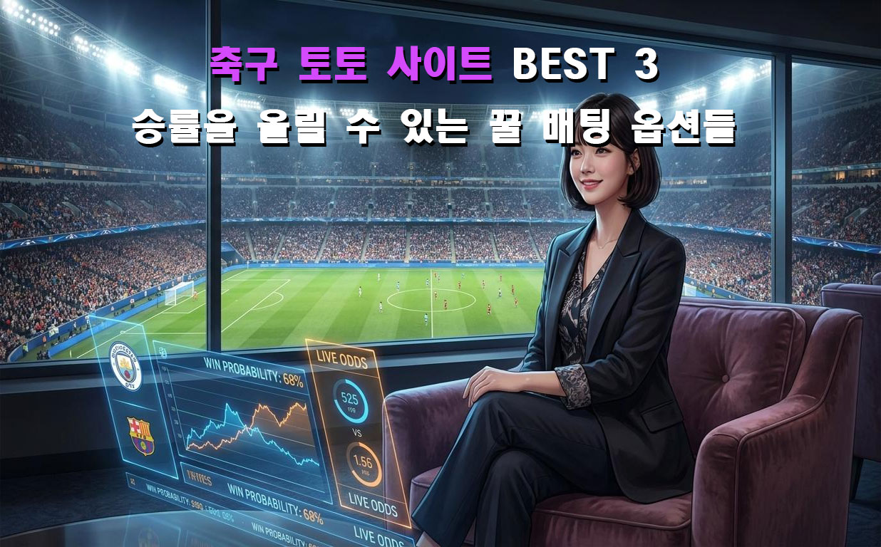 최고의 축구 토토사이트 BEST 3