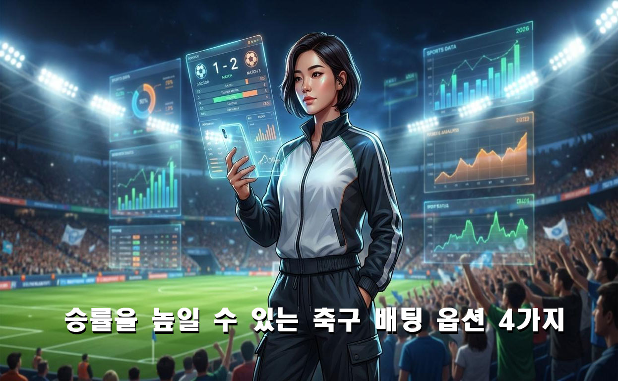 승률을 높일 수 있는 축구 배팅 옵션