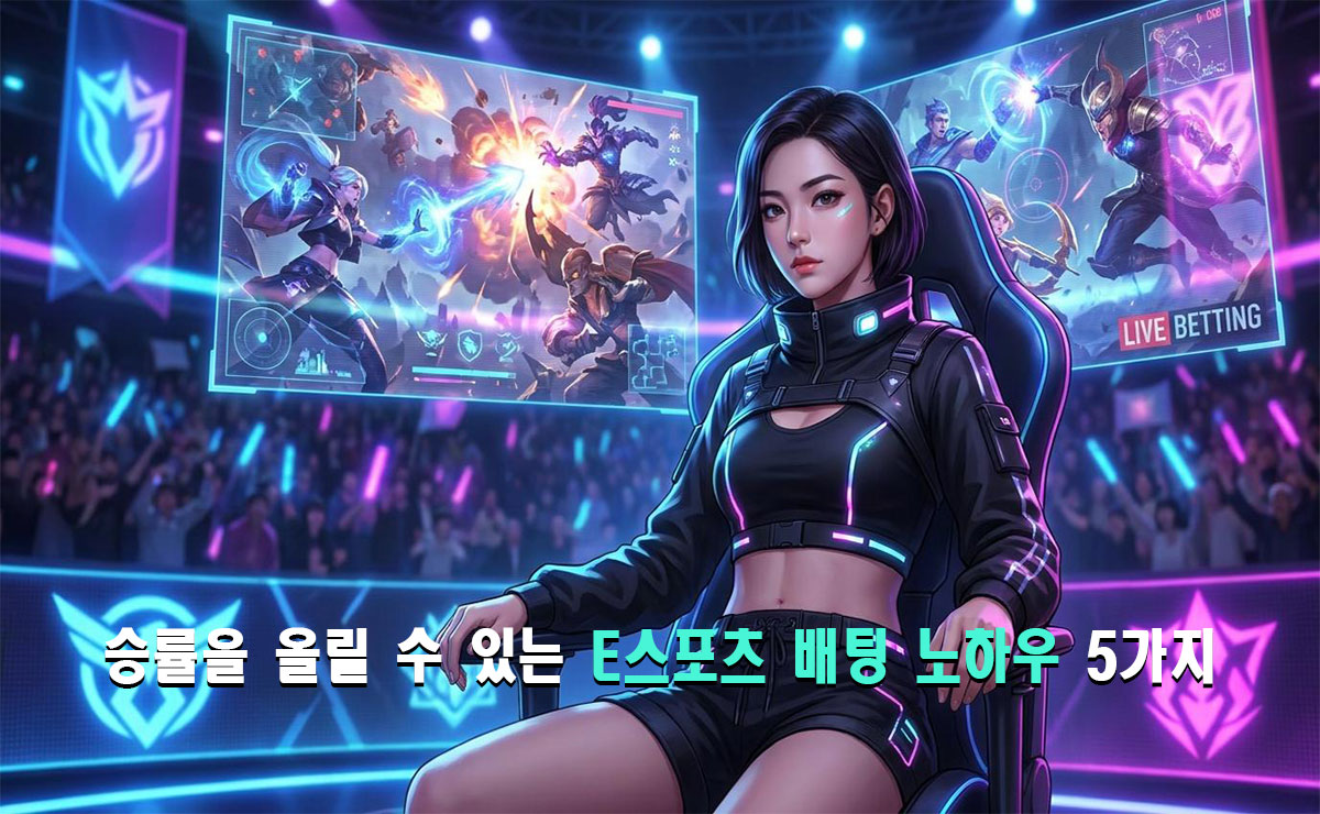 E스포츠 배팅 노하우 5가지