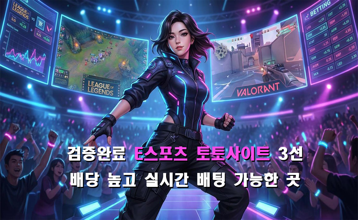 E스포츠 토토사이트 TOP3