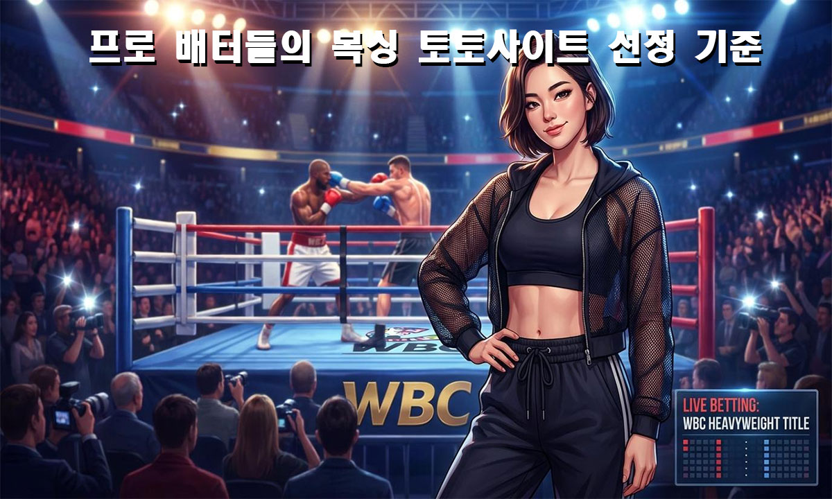 복싱 토토사이트 선정 기준