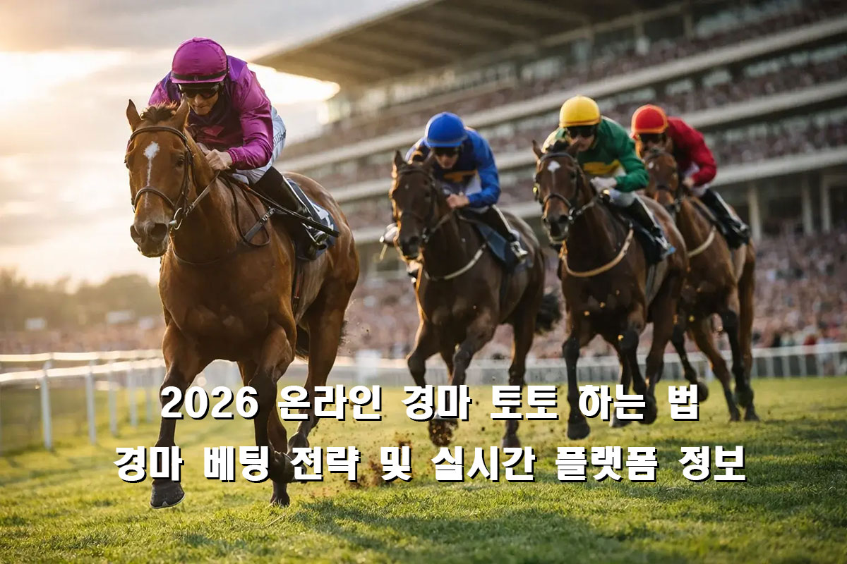 실시간 경마 베팅 전략